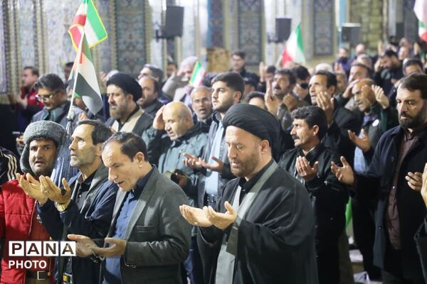 بیست و ششمین شب ایستادگی یاسوجی‌ها پای کار ایران اسلامی
