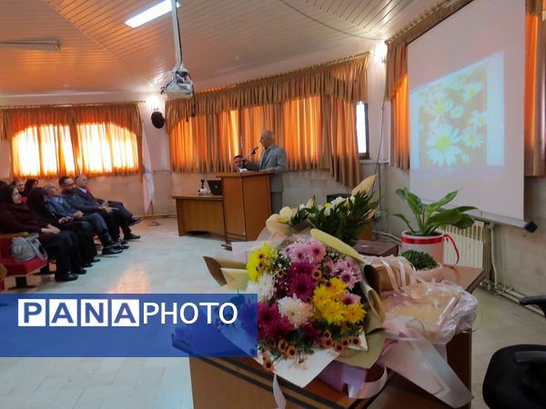 مراسم بازنشستگی مجید رحیمی زاده در دانشگاه آزاد بجنورد