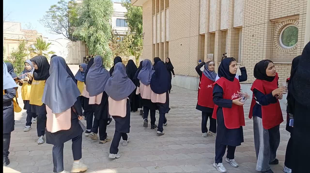 اردوی دختران متوسطه اول در کانون فرهنگی مریم قم