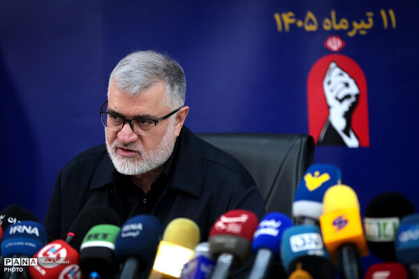 نشست خبری استاندار تهران