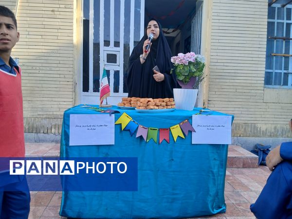 جشن  ولادت حضرت زینب(س) در دبستان عجب شیر