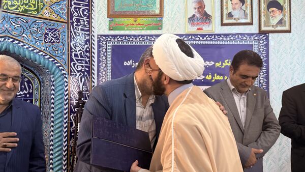 آیین تکریم و معارفه مدیر آموزش و پرورش آمل 