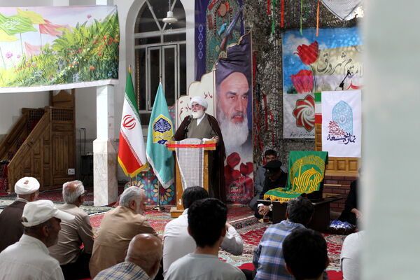 حضور کاروان آستان خورشید در شهر درق