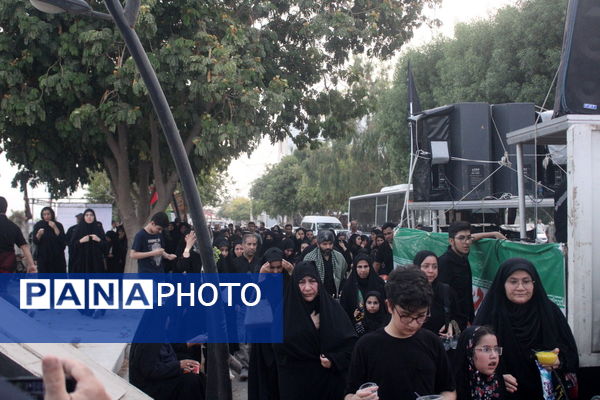 پیاده‌روی جاماندگان اربعین حسینی در بوشهر