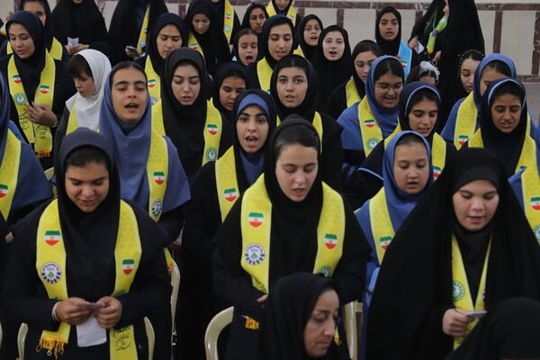 اردوی تشکیلاتی دانش‌آموزان پیشتاز عاشورایی به یاد کودکان غزه