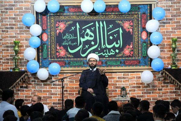 مراسم اعتکاف در مسجد سیدالشهداء رباط‌کریم