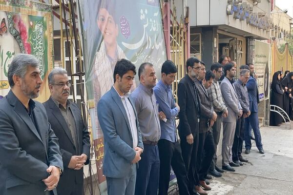 اجتماع ضدصهیونیستی فرهنگیان خوزستان در محکومیت ترور دبیرکل حزب‌الله لبنان