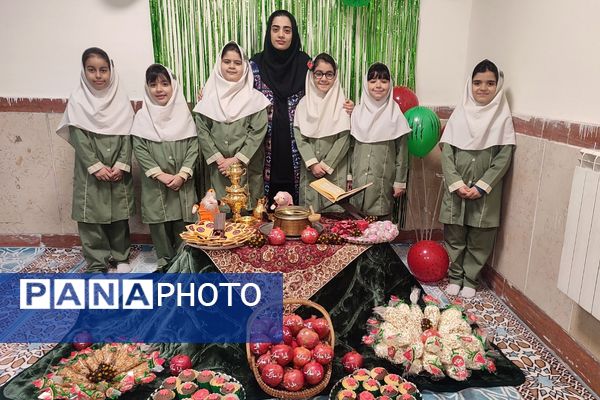 جشن شب یلدا در مدارس ناحیه دو شهرری 