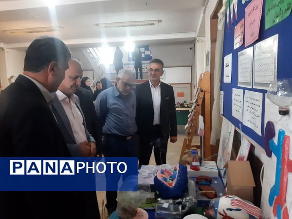 مانور بازگشایی مدارس عباس آباد 