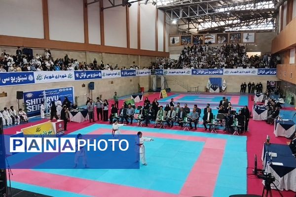 اولین دوره مسابقات قهرمانی کاراته استان تهران در رشته شیتوریو سی فوکان در شهریار