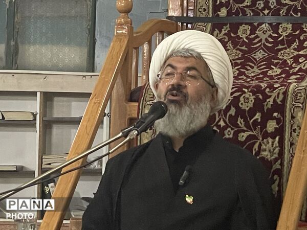 سخنرانی امام جمعه کاشمر در مسجد جامع روستای فرگ