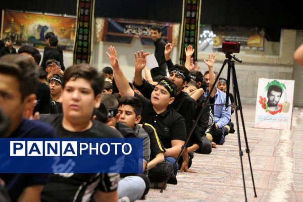 سوگواره «احلی من العسل» در قم-1