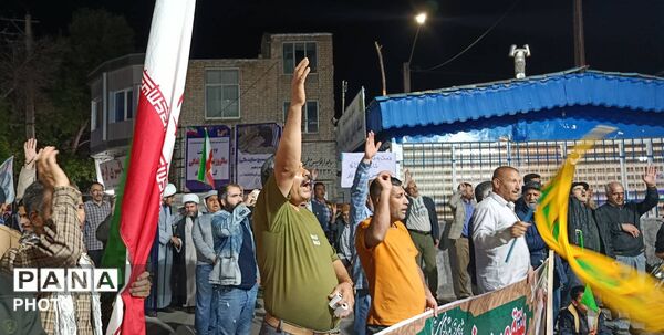 اجتماع مردمی شبانه شهید پرور شهرستان سملقان