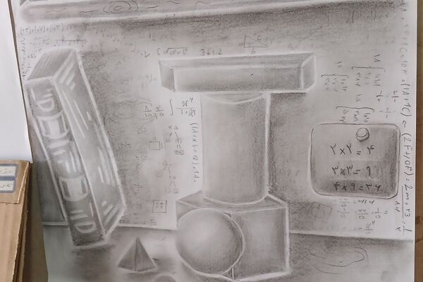 درخشش خلاقیت در نمایشگاه ریاضی دبیرستان یادگار امام (ره)