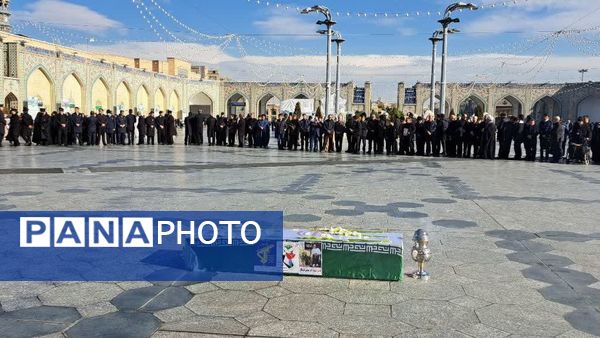 تشییع جانباز شهید دکتر موسی میرشکار در مشهد
