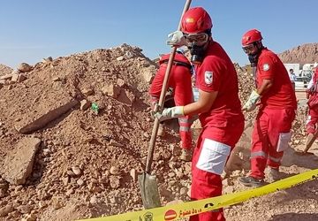 برگزاری مانور تمام عیار زلزله در شهرستان سمنان با حضور دستگاه ها و ارگان های کشوری