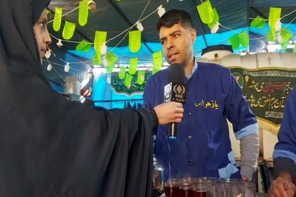 اینجا همه خادم چهاره معصوم(ع) هستیم