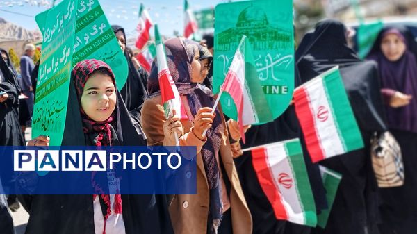 راهپیمایی باشکوه روز قدس در شهرستان مارگون