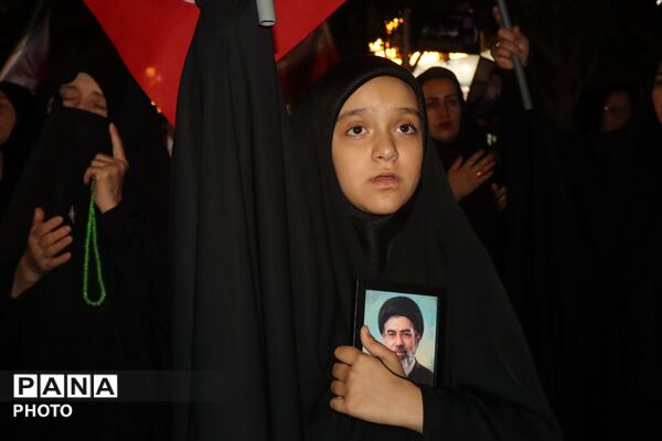 عزاداری امام حسین (ع)در صد و بیست و نهمین شب-۱