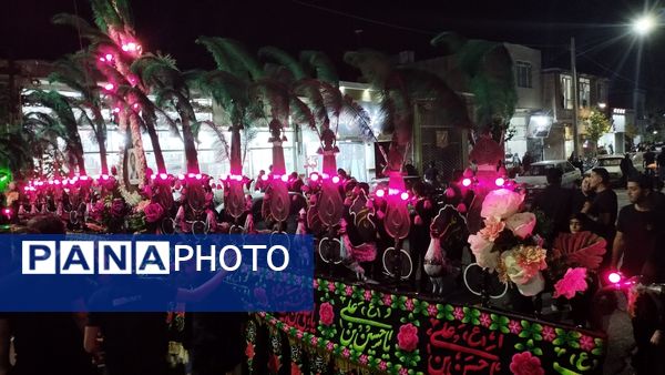 برپایی دسته‌های عزاداری در شب تاسوعای حسینی