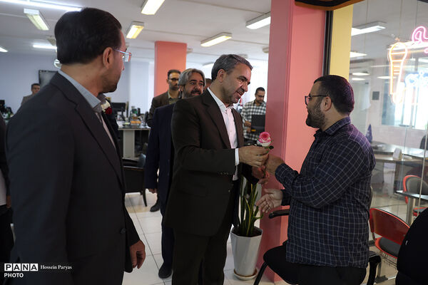 حضور رئیس سازمان مدارس و مراکز غیردولتی در خبرگزاری پانا
