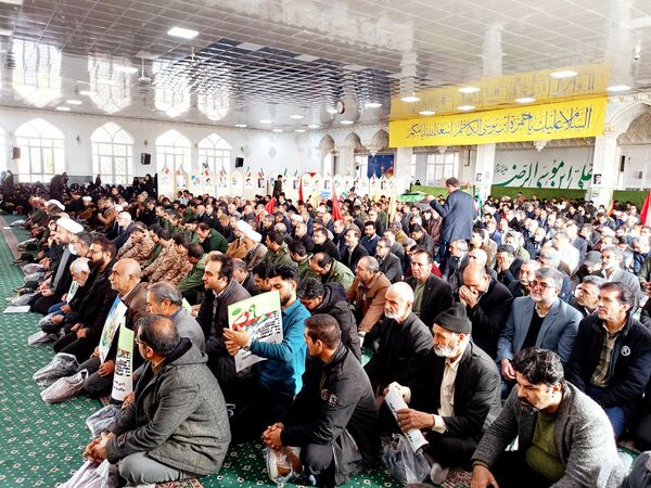 مراسم بزرگداشت یوم‌الله ۹ دی در کاشمر