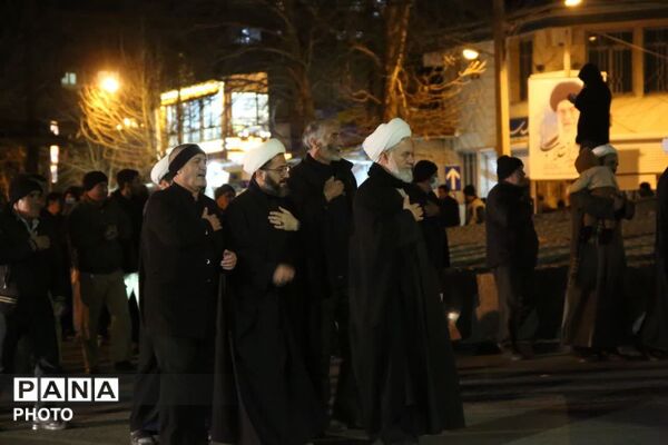 اشک و ارادت در کوچه و خیابان‌های اسدآباد