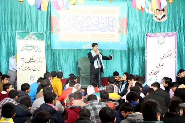 ویژه برنامه سازمان دانش‌آموزی استان سمنان به مناسبت ولادت حضرت علی اکبر (ع)
