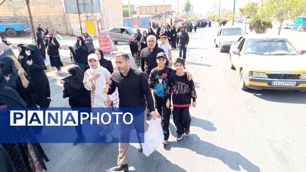 پیاده‌روی جاماندگان اربعین حسینی در یاسوج