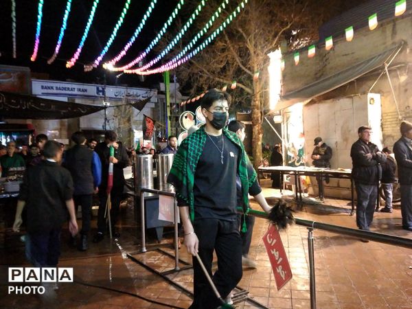 تجمع مردمی برای خونخواهی در مسجد جامع شهرستان نیشابور