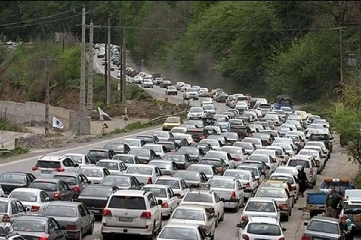 جاده چالوس از ۹ صبح جمعه یکطرفه می‌شود