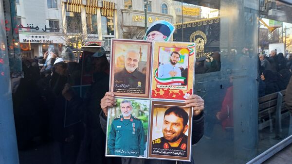 خروش امت حزب الله مشهد ۲۲ دی ماه