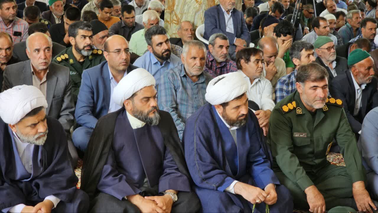 یادواره شهدا در روستای خرق شهرستان شیروان 