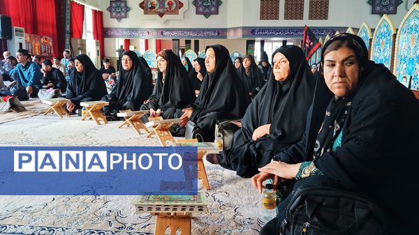 تکریم شهدای جنگ ۱۲ روزه با نوای قرآن در یاسوج