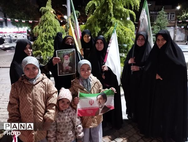 تجمع حماسی مردم انقلابی شهرستان بهار
