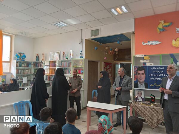 یادبود اولین سالگرد خیر گرانمایه ناصر رضا حکمت در مرکز 3 نیشابور