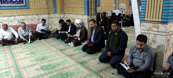 مراسم گرامیداشت شهدای خدمت در شهرستان شوش