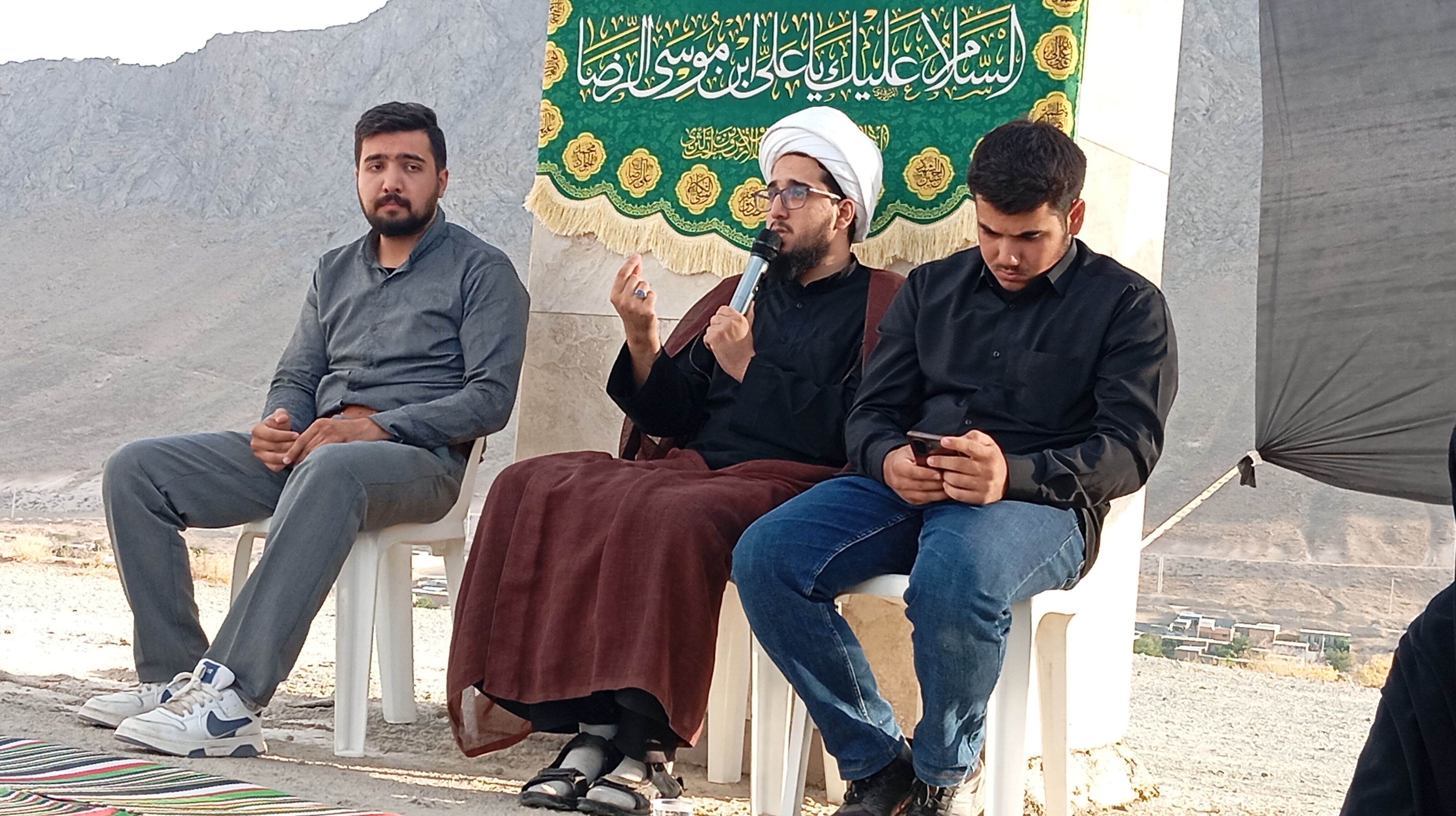 نورالشهدا شهر بن میزبان عزاداران رضوی 