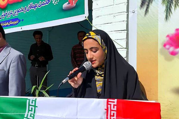 جشن مهر ایثار و نماز و بازگشایی مدارس یک مهر در دبیرستان هیأت امنایی فرهیختگان