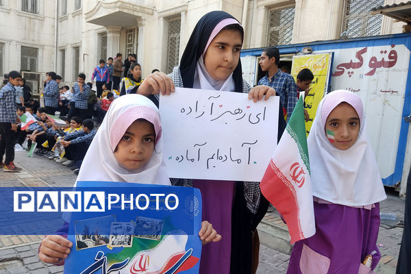 ۱۳ آبان در شیراز ؛ تجلی شور انقلابی نسل امروز