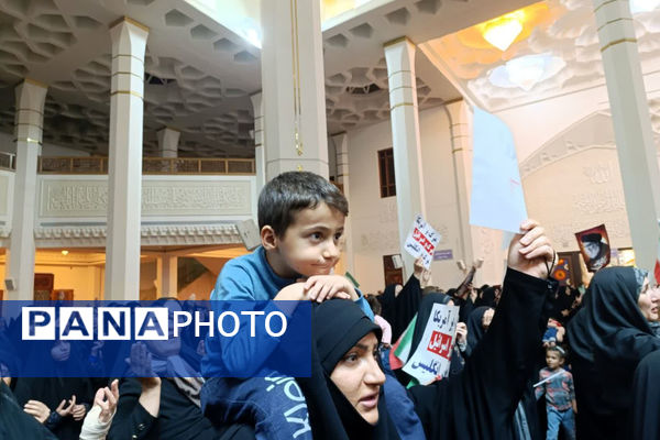 مراسم گرامیداشت سید حسن نصرالله و سردار شهید عباس نیلفروشان