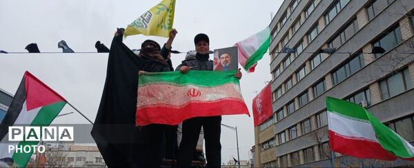 حضور حماسی مردم تهران در راهپیمایی روز قدس