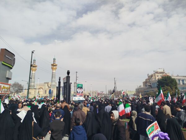 مردم در راهپیمایی ۲۲ بهمن، بار دیگر اتحاد خود را نشان دادند