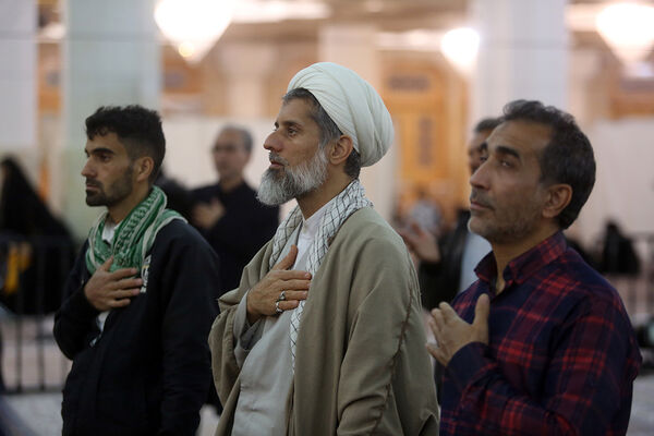 مراسم بزرگداشت حضرات «حمزه» و «عبدالعظیم حسنی» در حرم حضرت معصومه(س)