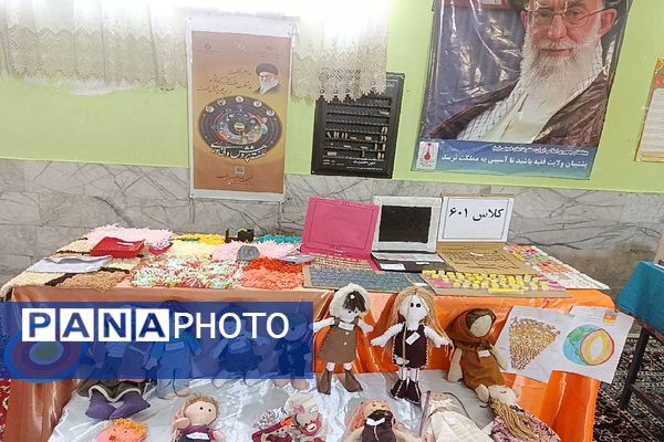 برگزاری جشنواره دست‌سازه‌ها در دبستان الهام یک 