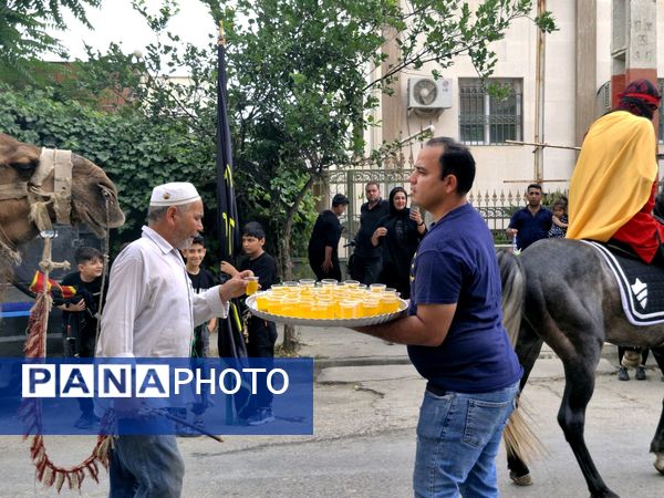 شور حسینی در گلوگاه 