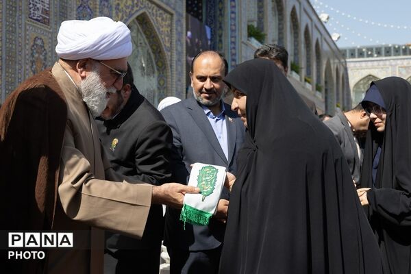 آیین آغاز سال تحصیلی مدارس در حرم مطهر رضوی