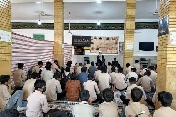 مراسم ایام فاطمیه دوم در مدارس سندرک