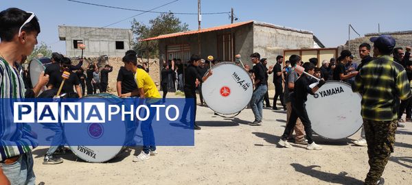 عاشورای حسینی در روستای حسین آباد شیروان