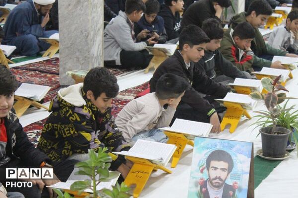 محفل باشکوه انس با قرآن کریم در شهر چلیچه